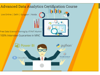 Job Oriented Data Analytics Course in Delhi, 110068. Best Online Live Data Analyst Training in Delhi NCR by IIT and MNC Working.